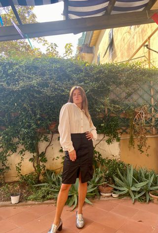 camicia vintage sartoriale bianca made in italy