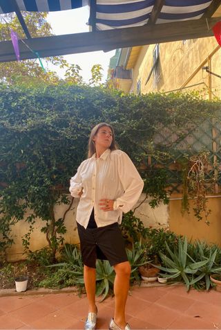 camicia vintage sartoriale bianca made in italy