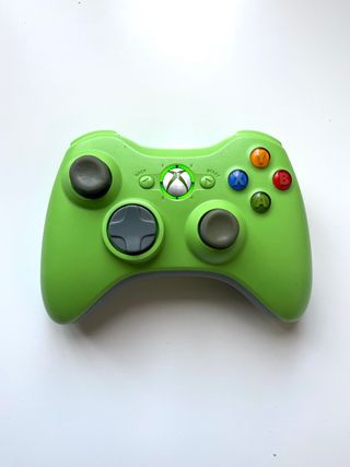 Mando verde inalámbrico de Xbox 369 original