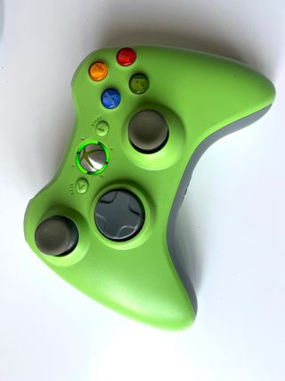Mando verde inalámbrico de Xbox 369 original