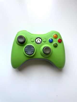 Mando verde inalámbrico de Xbox 369 original