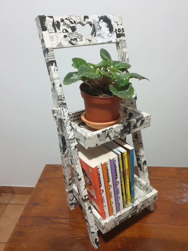 Ranma 1/2 Portaoggetti Decoupage