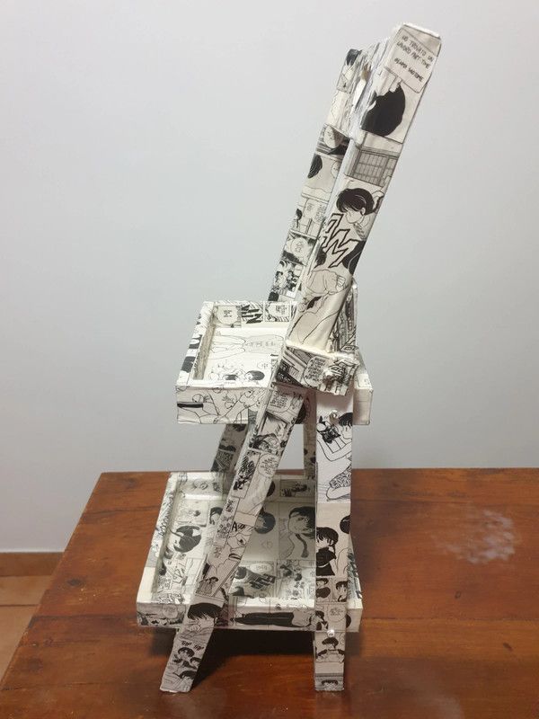 Ranma 1/2 Portaoggetti Decoupage