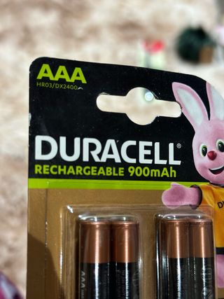 Pilas Duracell Recargable