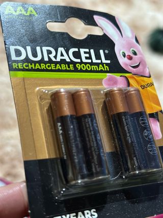 Pilas Duracell Recargable