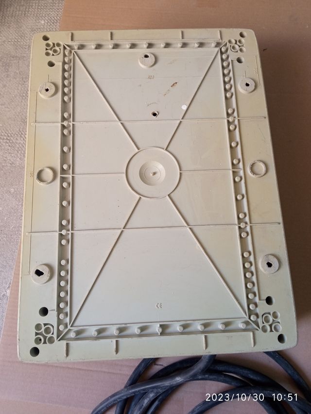 Caja Luz trifásico Obra 