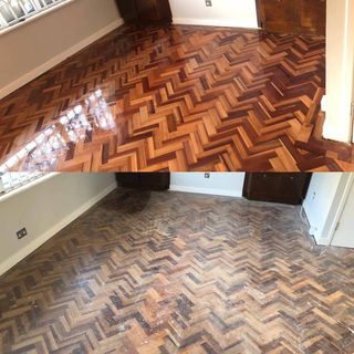 Pulido de parquet oferta navideña