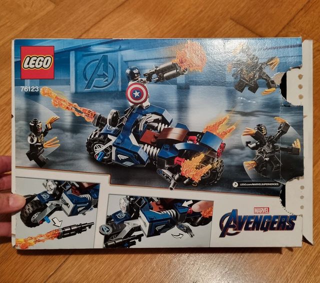 Lego Capitán América: Ataque de los Outriders