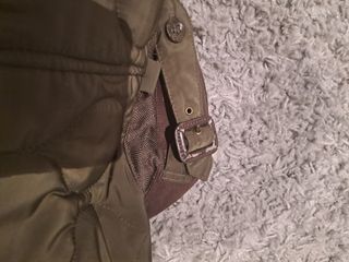 Chaquetón plumas color caqui