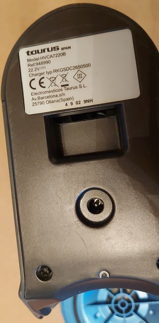 Cuerpo aspirador taurus ideal lithium 22.2v