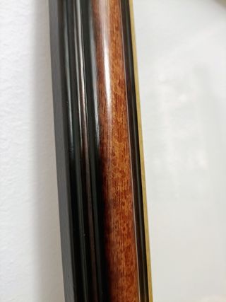 Marco de madera y dorado