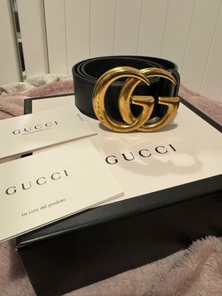 cinturón gucci