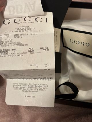 cinturón gucci