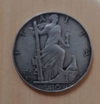 10 Lire anno 1936