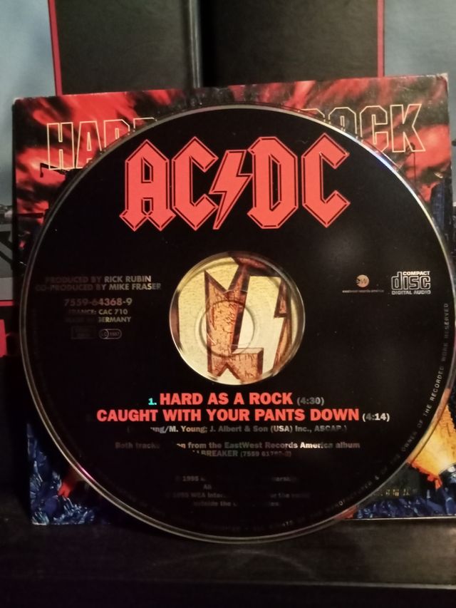 AC/DC HARD AS A ROCK CD SINGLE