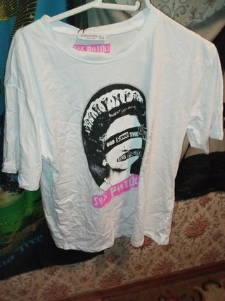 Camiseta vintage Sex Pistols talla L