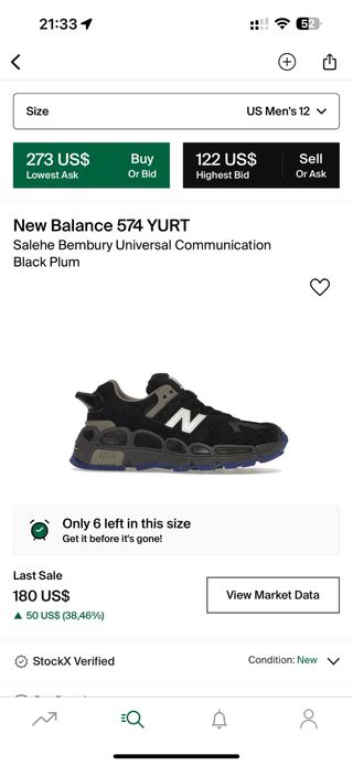 New Balance 574 YURT Salehe Bembury