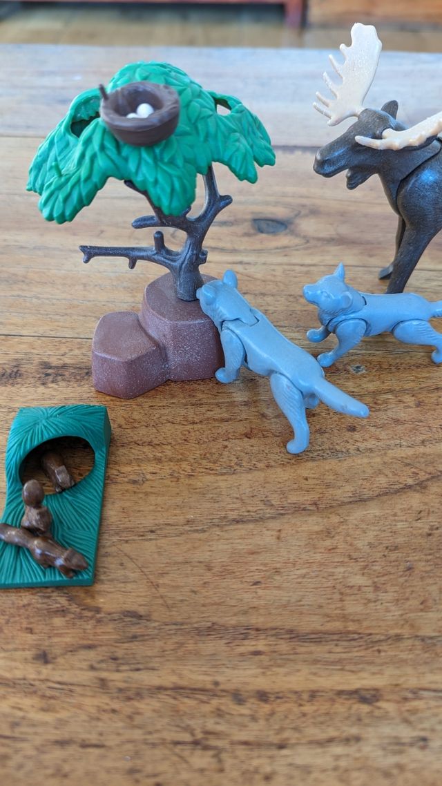 Animales del bosque de Playmobil