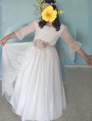 Vestido de niña comunión