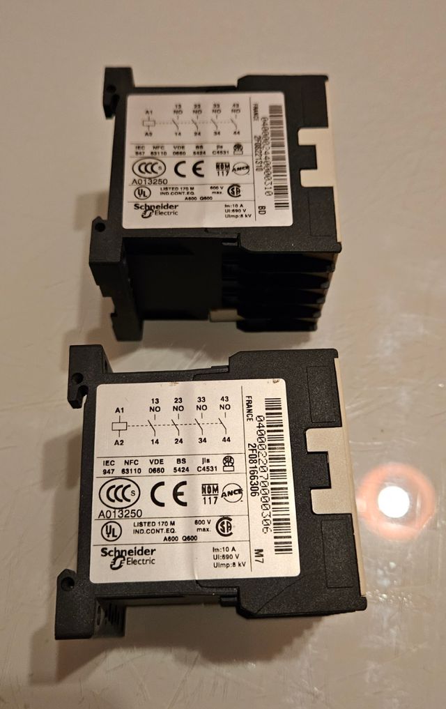 Contactores compactos Telenecanique