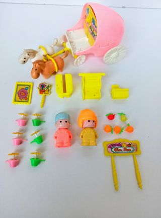 PIN E PON 2221 CARROZZA SORPRESA NEGOZI FRUTTA 1984