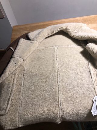 Abrigo 3/4 borreguito