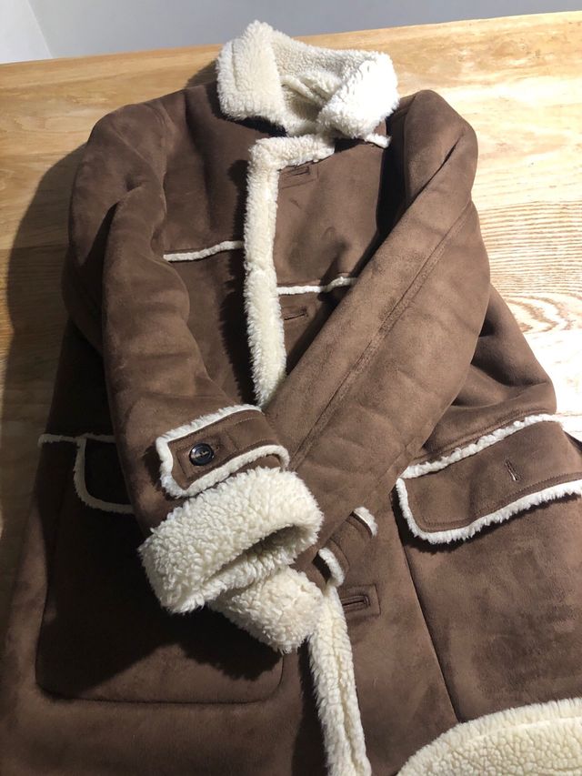 Abrigo 3/4 borreguito