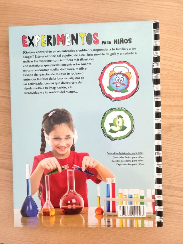 Libro de Experimentos para niños
