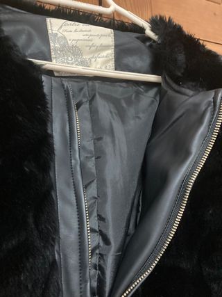 chaqueta pelo y cuero