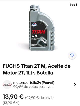Aceite Titán 2T M