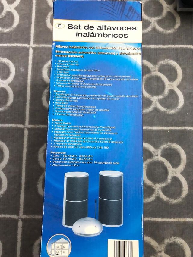 CONJUNTO DE ALTAVOCES