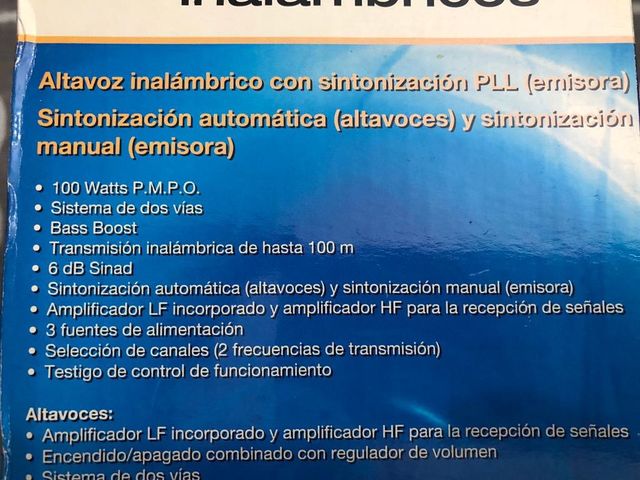 CONJUNTO DE ALTAVOCES