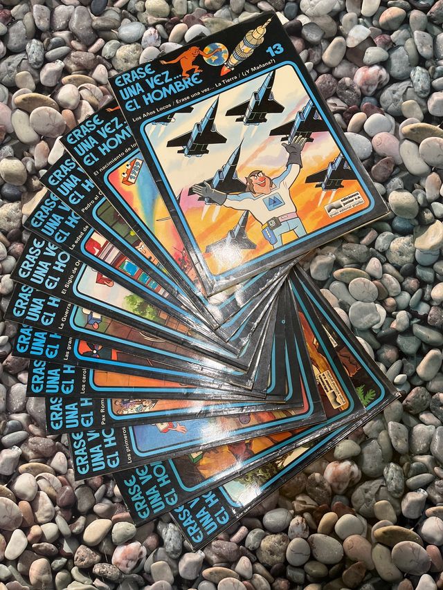 12 comics de Erase una vez el hombre