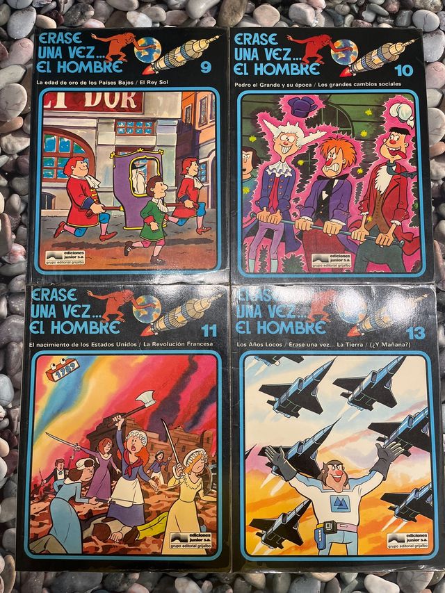 12 comics de Erase una vez el hombre