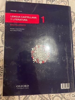 Libro 1 bachiller lengua Oxford