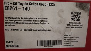 Muelles Eibach Pro Kit celica t23