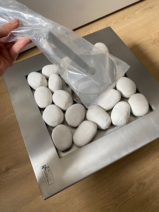 chimenea decorativa biotenol , nueva