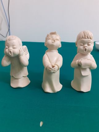 Statue angeli cantori  vintage