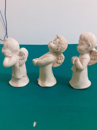 Statue angeli cantori  vintage