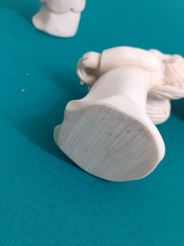 Statue angeli cantori vintage