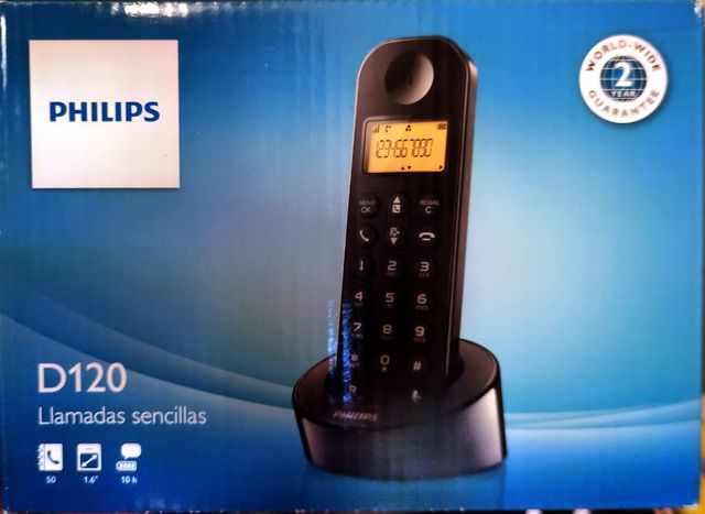 Teléfono inalámbrico Philips