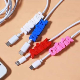 personalizar cable con nombre