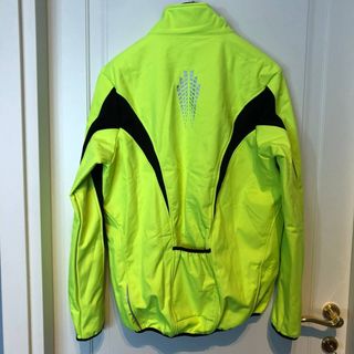 Giacca sportiva gialla fluo,