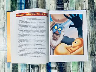 EL REY LEON 1994 Clasicos Ilustrados DISNEY