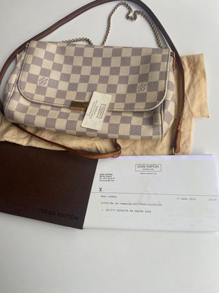 Favorite MM Damier Azur