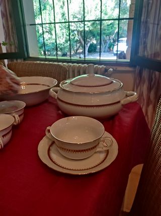 Vajilla Porcelana fina de bohemia