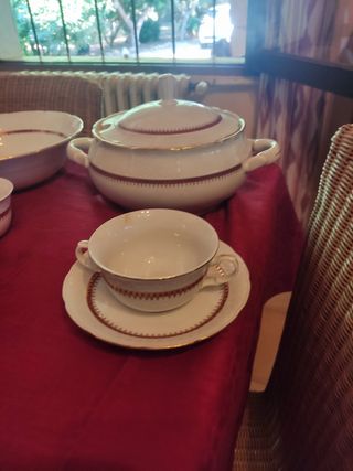 Vajilla Porcelana fina de bohemia