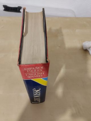 Diccionario Larousse español ingles, english spani