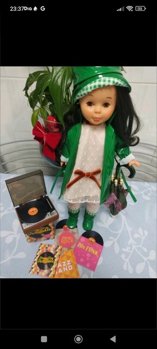 Tocadiscos en miniatura