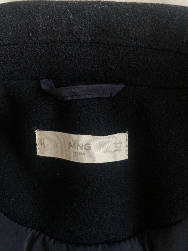 Abrigo de vestir niño